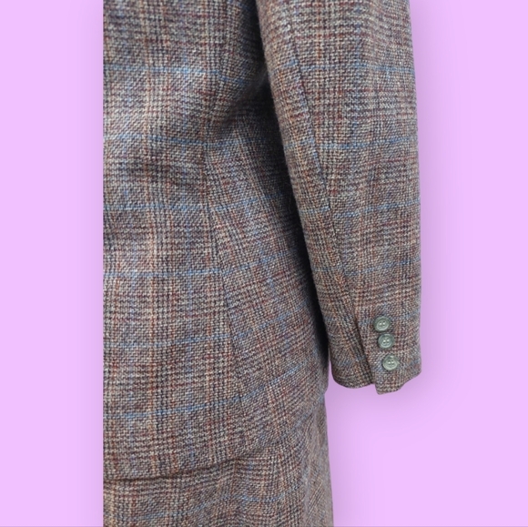 Allen Bernard Vintage Skirt Suit Women's Sz 12 100% Wool Fits Small - Picture 3 of 13
